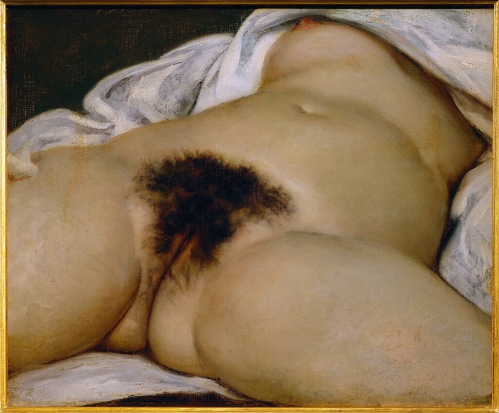 A origem do mundo de Courbet